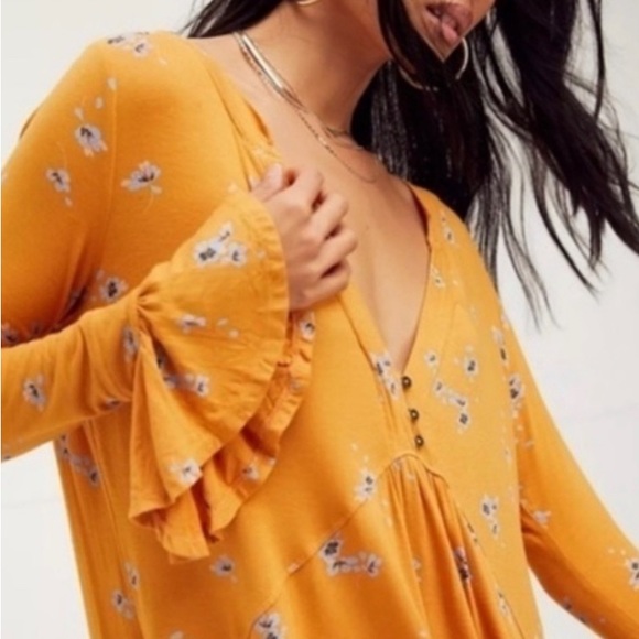 Free People Olivia Tunic Dress sz Med BNWT - Picture 1 of 8